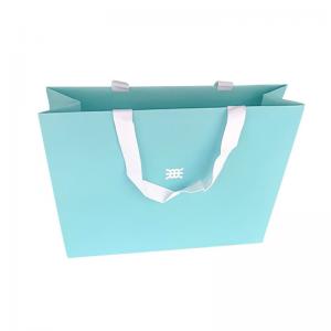 Light Blue Apparel Premium Paper Bags