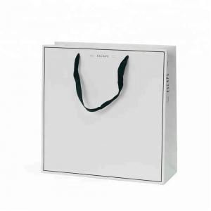 Minimalism Style Fine White Card Paper Bags