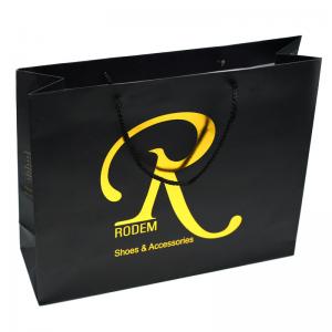 Premium Promotional Fine Gold Hotfoil Printed Bags