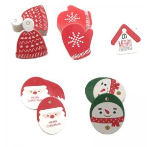 Xmas Paper Tags Matt Lamination