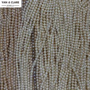 5-6mm Dia Round Freshwater Pearl Strand