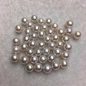 7.5-8.5mm Perfect Round High Luster Good Quality Freshwater Pearls