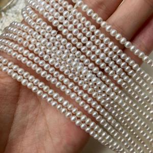 3-4mm Mini Size Pearls Strand in High Quality