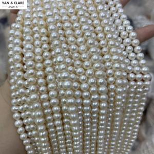 9mm White freshwater Pearl Strand