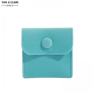 Economy Blue Velvet Pouches OEM orders are welcome