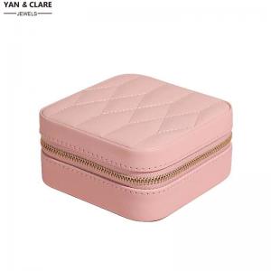 High-End Quilting PU Jewelry Case for Promotion and VIP Client