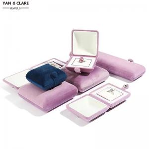 Velvet Jewelry Box for High Fashion Jewelry Available in more than 100 different colors velvet for choosing from