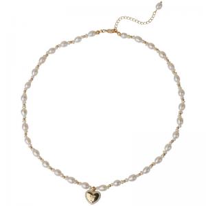 Rice Baroque Pearl Choker Necklace