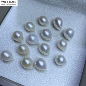 8.3-9.3mm White Freshwater Drop Pearls