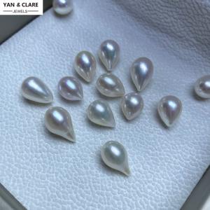 7.3-8.3mm White Freshwater Pearl Drop