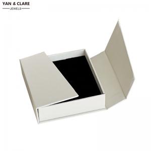 Economy Cardboard Jewelry Box with Special Closing Way with Magnet