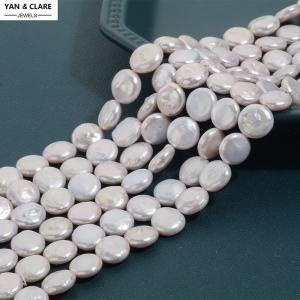 white coin baroque pearl around 11-13mm, 36cm strand