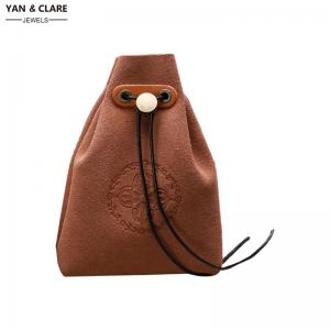 Real Leather Drawstring Pouch