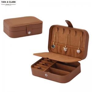 Newly Classic Promotional Jewelry Cases in Brown Leather