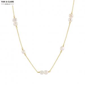 4-5mm Baroque Shape Freshwater Pearl Necklace